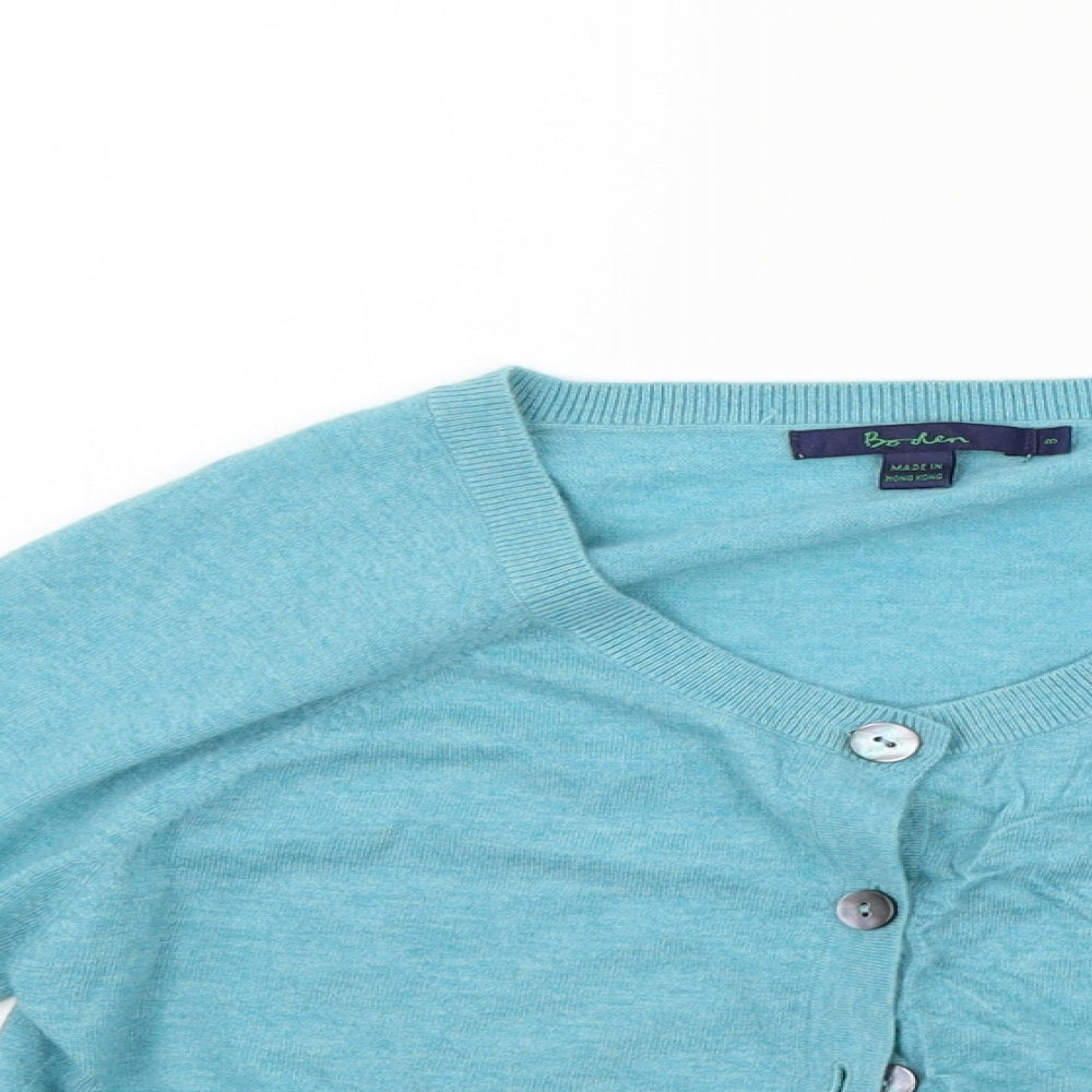 Boden Womens Blue   Cardigan Jumper Size 8