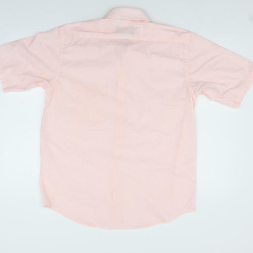 Hutson Harbour Womens Pink   Basic Button-Up Size M