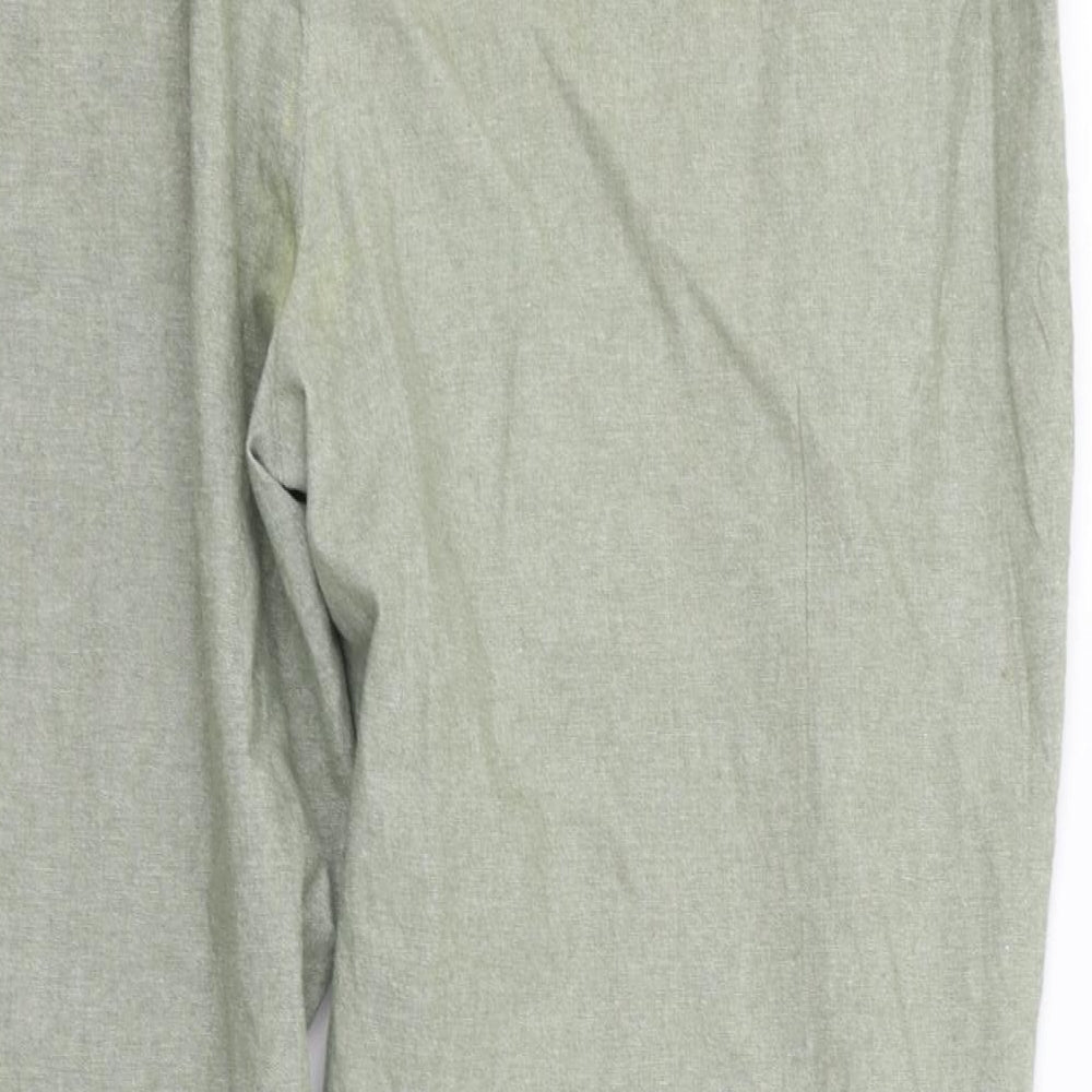 EWM Womens Green   Sweatpants Trousers Size 20 L26 in