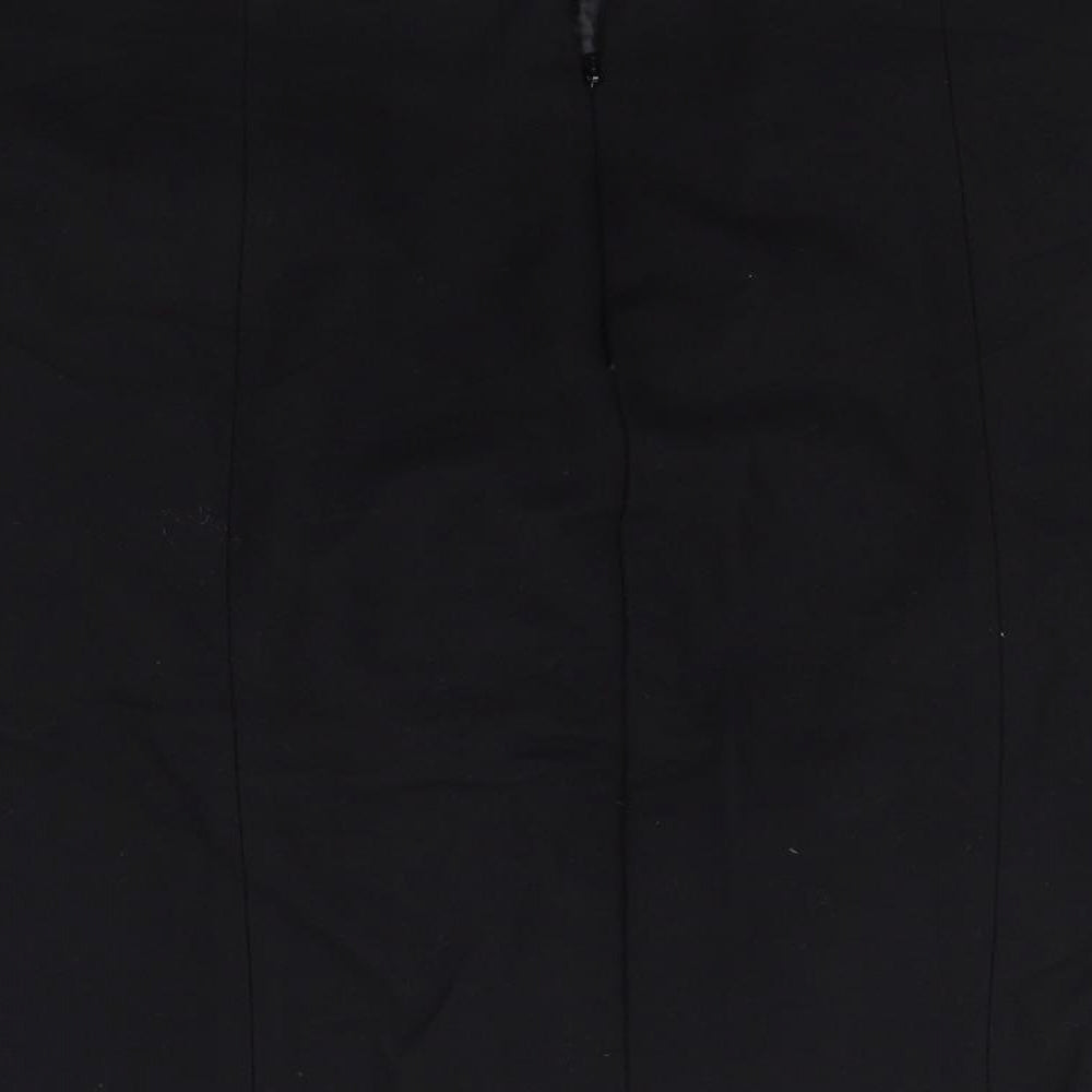 Marks and Spencer Womens Black   Flare Skirt Size 14