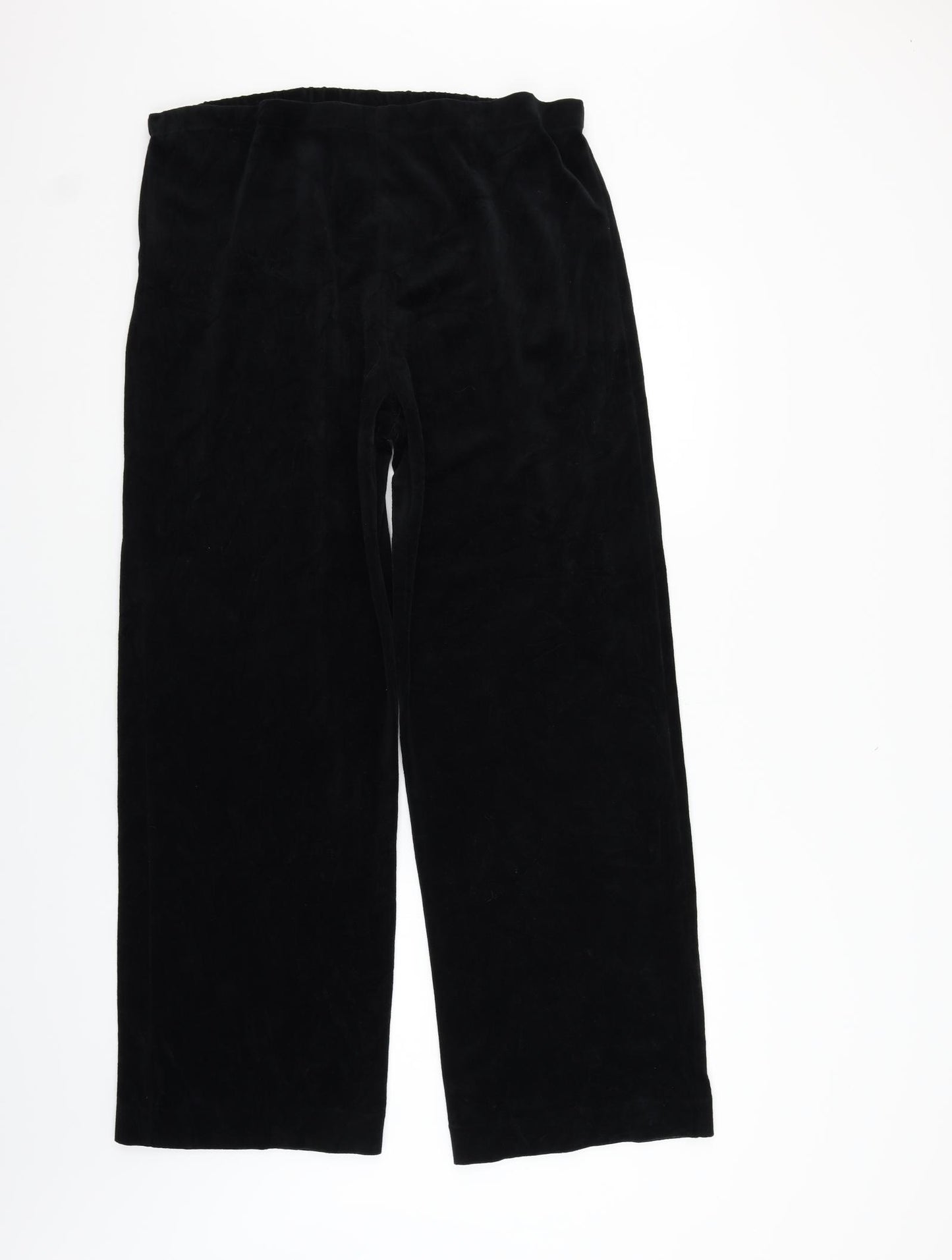 Patra Womens Black   Trousers  Size XL L28 in
