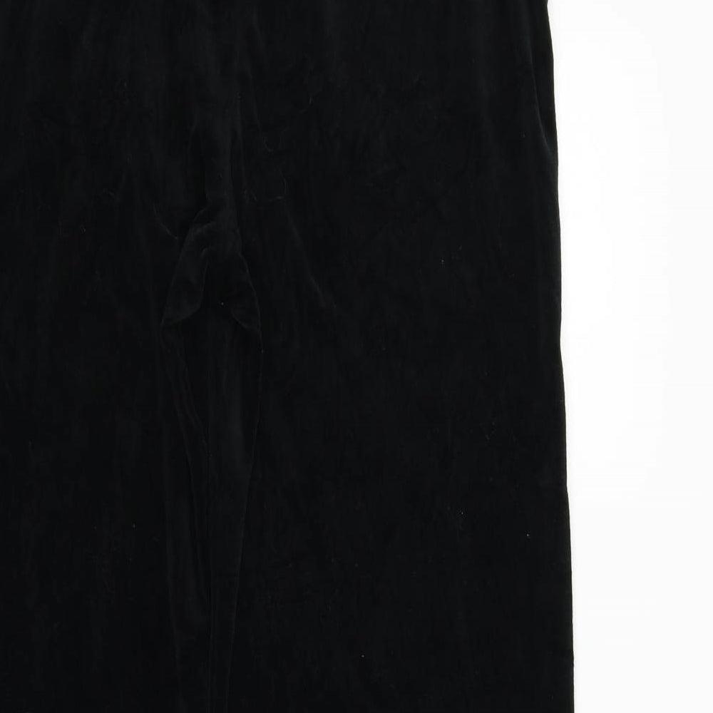 Patra Womens Black   Trousers  Size XL L28 in