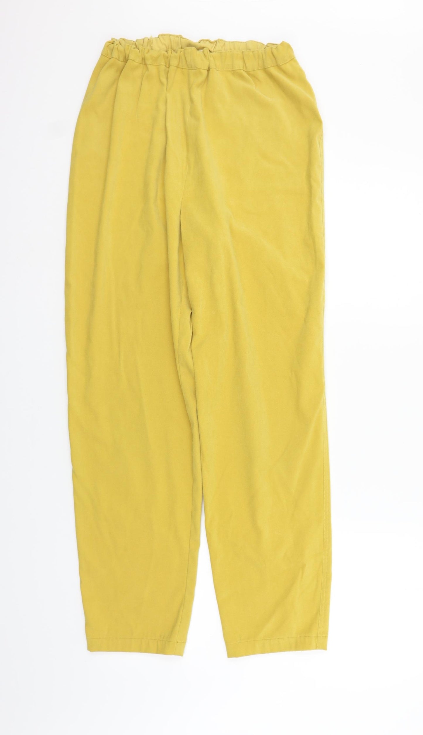Choise Womens Yellow   Trousers  Size 16 L28 in