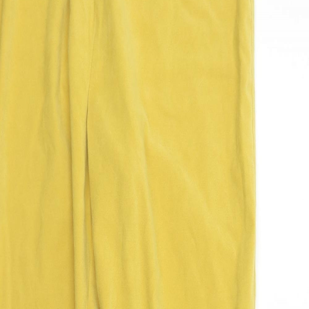 Choise Womens Yellow   Trousers  Size 16 L28 in