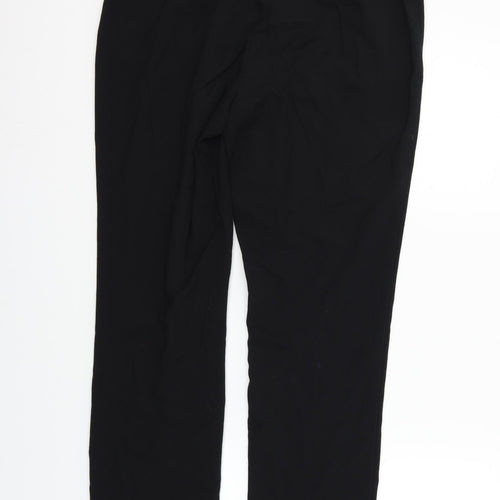 Marks and Spencer Womens Black   Trousers  Size 12 L28 in