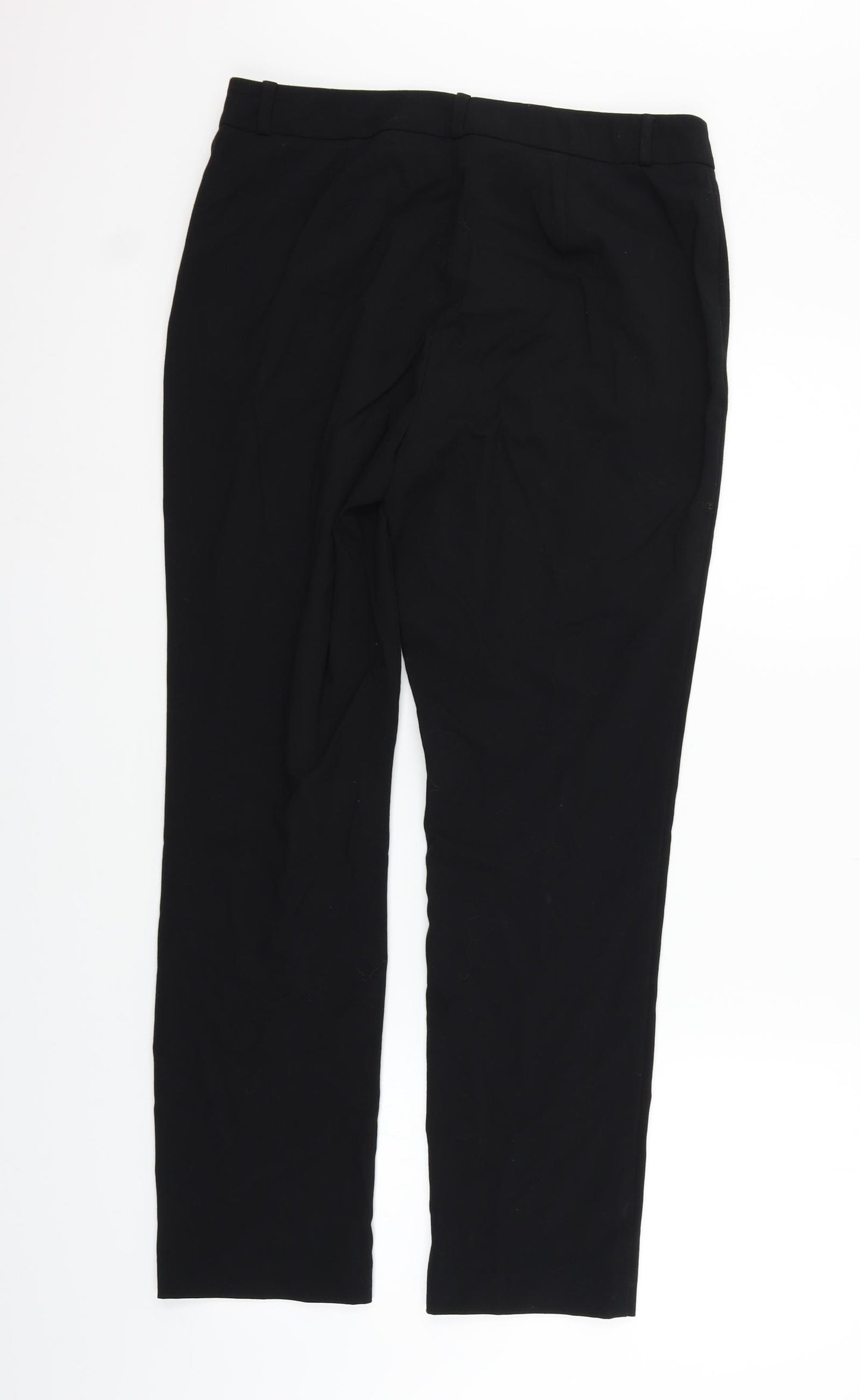 Marks and Spencer Womens Black   Trousers  Size 12 L28 in