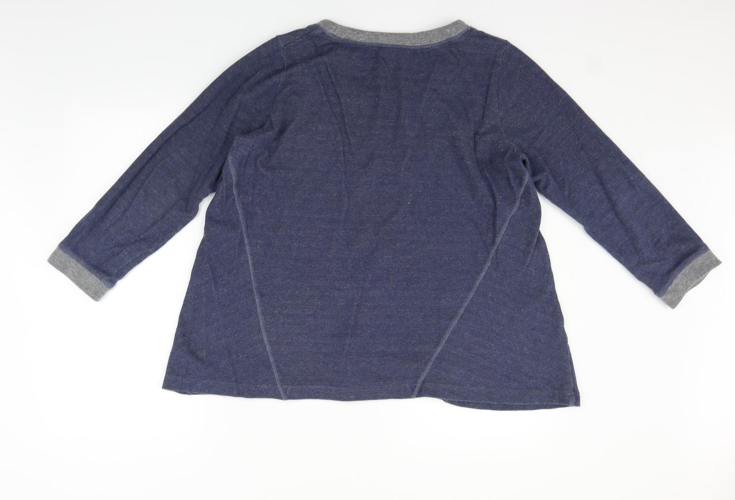 Capri Womens Blue   Pullover Jumper Size M
