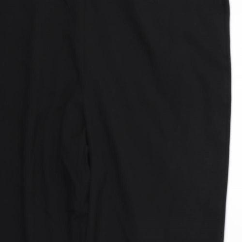 Preworn Womens Black   Trousers  Size 18 L26 in