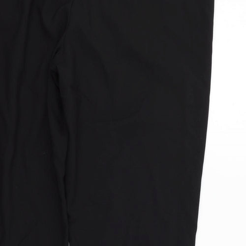 Preworn Womens Black   Trousers  Size 18 L26 in