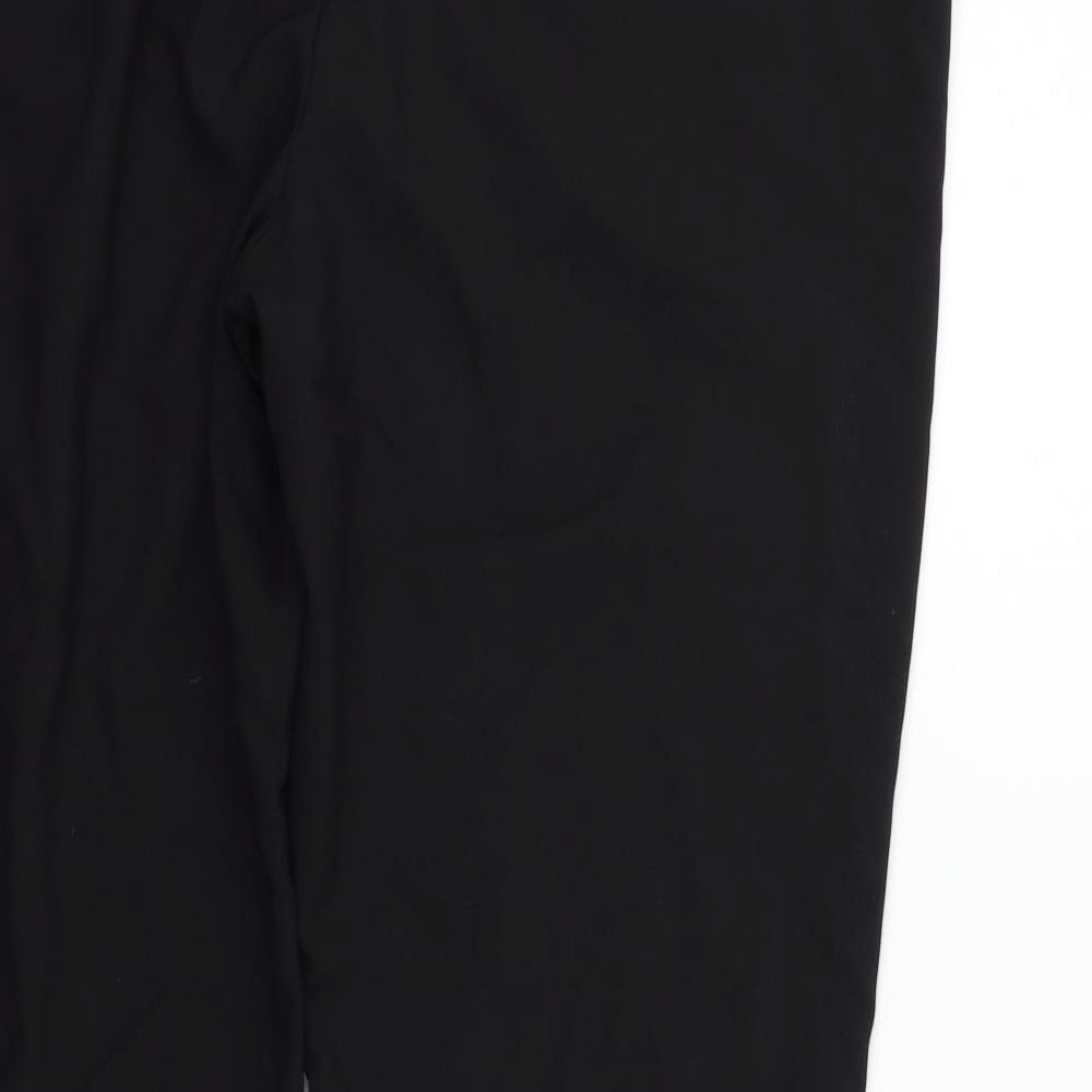 Preworn Womens Black   Trousers  Size 18 L26 in