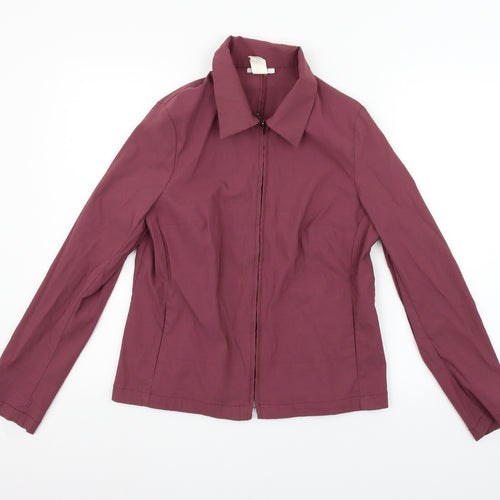 R Womens Purple   Jacket  Size 16