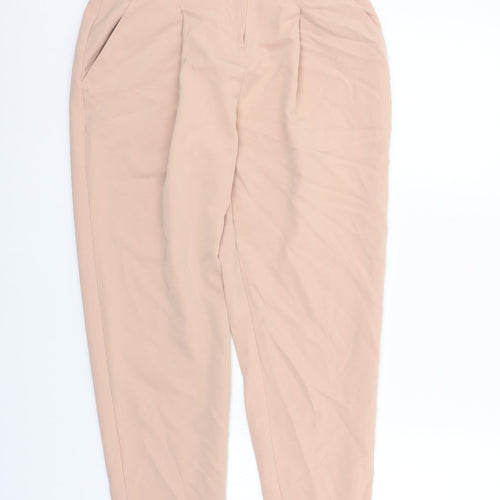 New Look Womens Pink   Trousers  Size 8 L24 in
