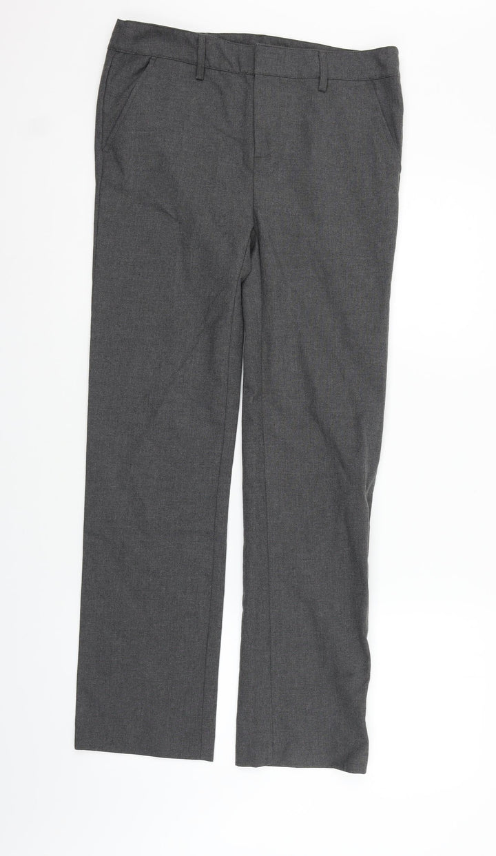 Debenhams Girls Grey   Cropped Trousers Size 14 Years