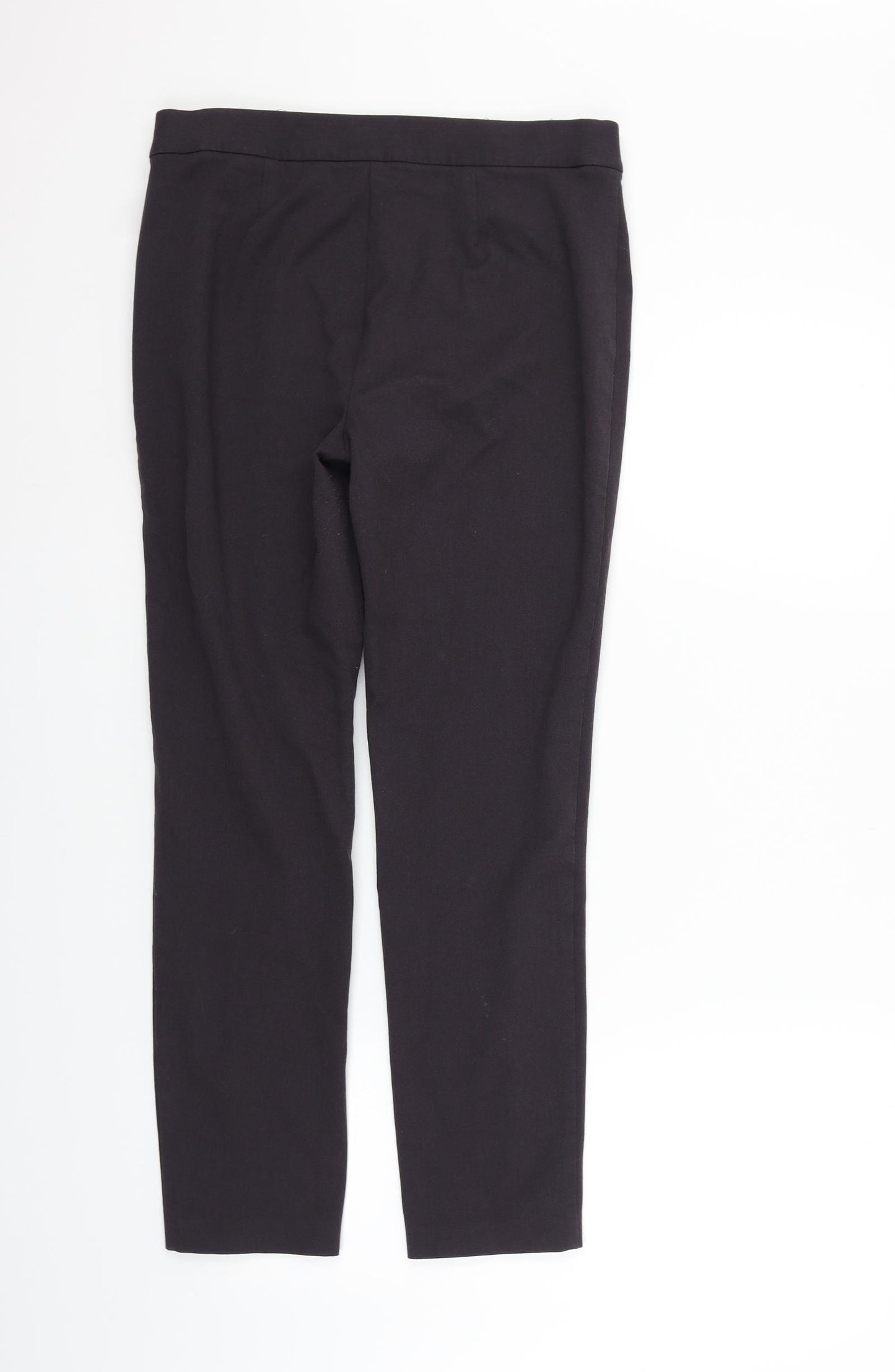 Marks and Spencer Womens Purple   Trousers  Size 12 L26 in