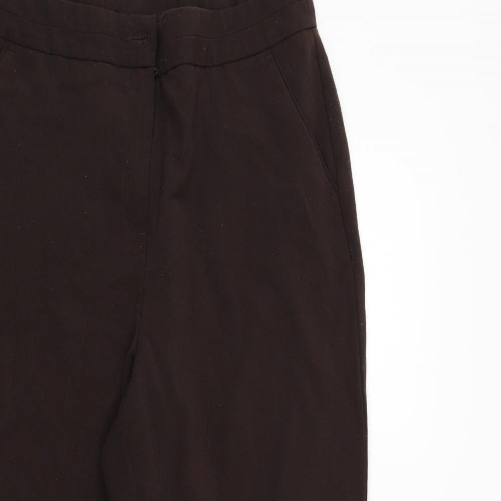 Maine Womens Brown   Trousers  Size 14 L26 in