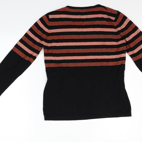 Preworn Womens Beige Striped  Pullover Jumper Size L