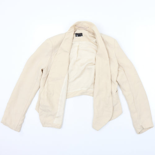 Topshop Womens Beige   Cardigan Jumper Size 8