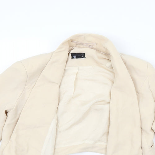 Topshop Womens Beige   Cardigan Jumper Size 8