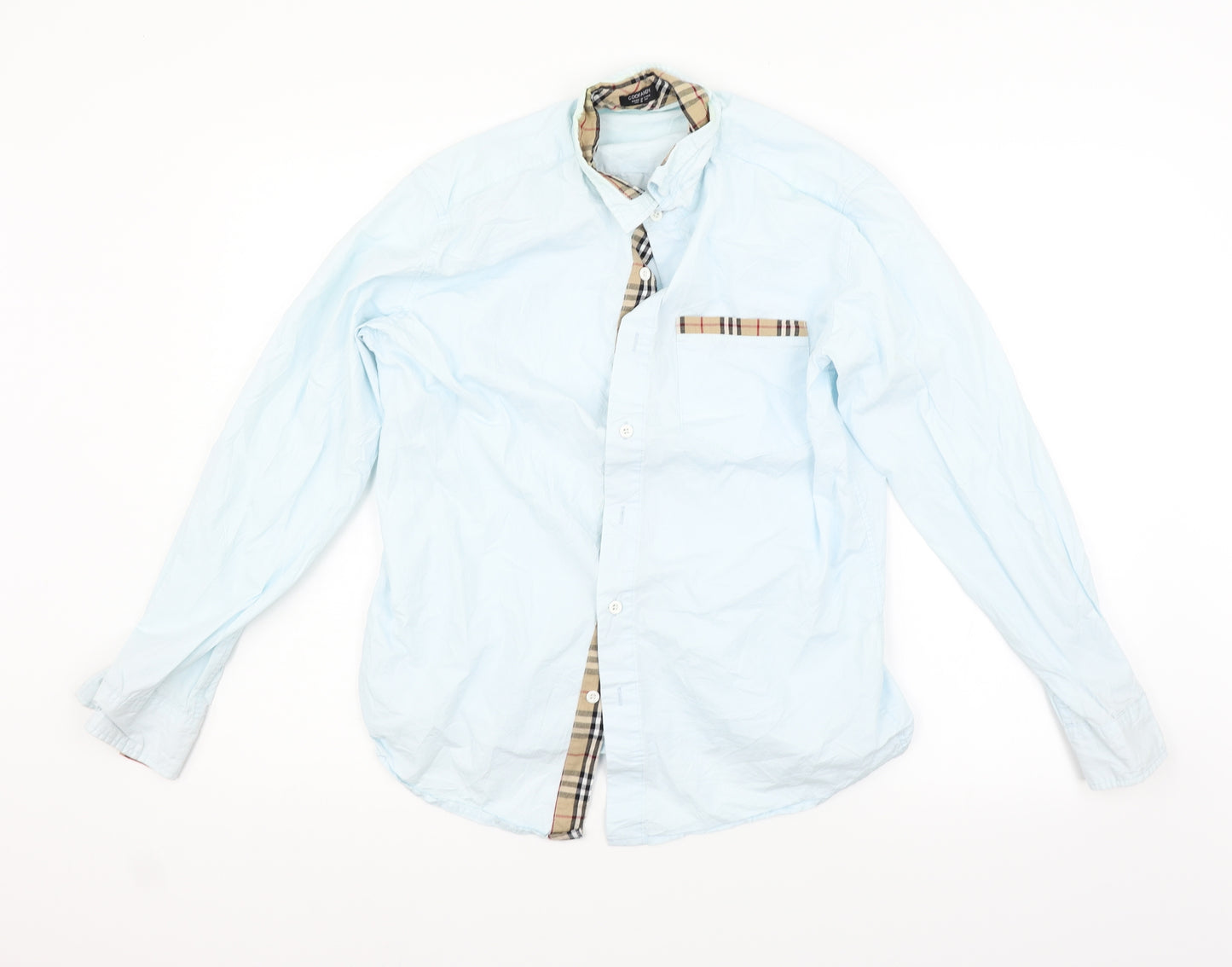 Coofandy Mens Blue    Button-Up Size S