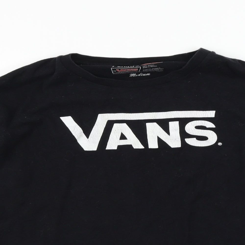 VANS Mens Black    T-Shirt Size M