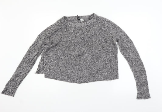 Front view of Divided women’s grey jumper, size M
