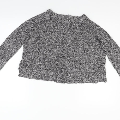 Divided Womens Grey   Pullover Jumper Size M