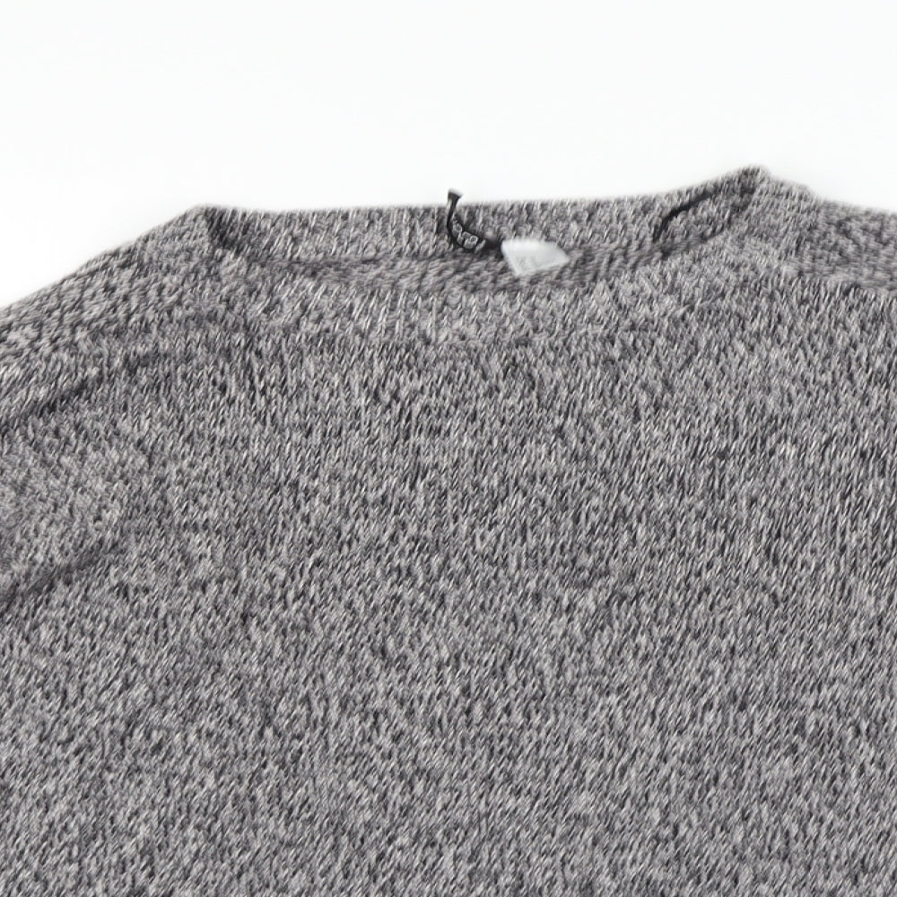 Divided Womens Grey   Pullover Jumper Size M