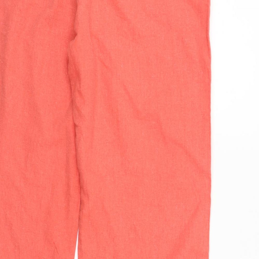 Mia Moda Womens Pink   Trousers  Size 20 L27 in