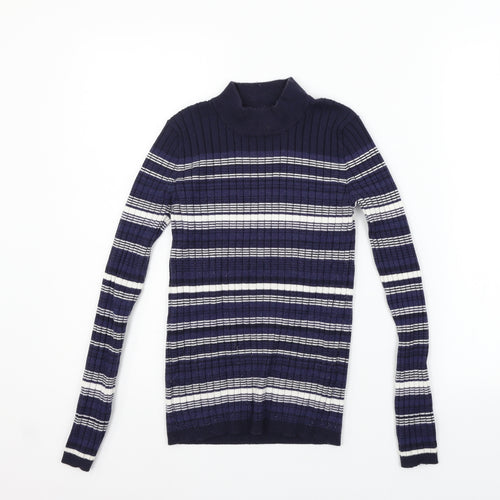 Atmsphere Womens Blue Striped  Pullover Jumper Size 12
