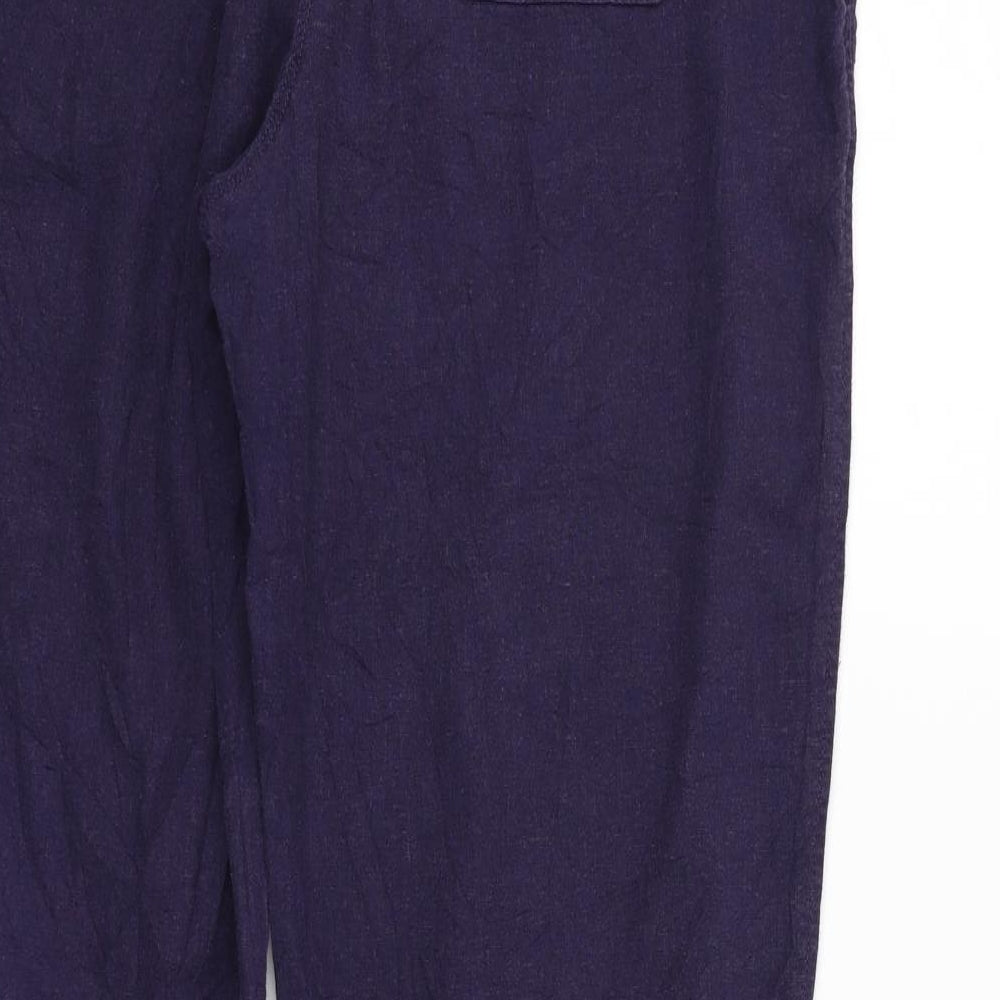 Marks and Spencer Womens Blue   Trousers  Size 16 L26 in