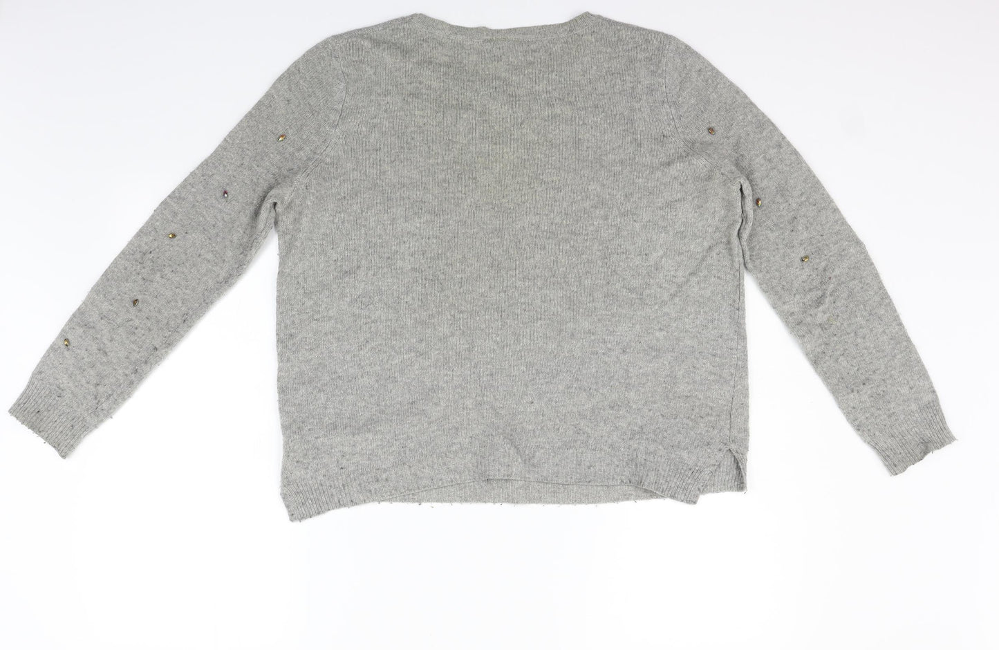 Topshop Womens Grey   Pullover Jumper Size 10