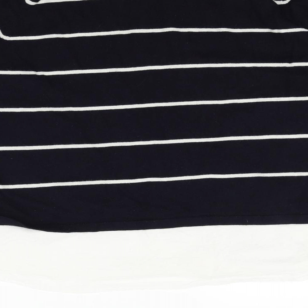 George Womens Blue Striped  Pullover Jumper Size 20