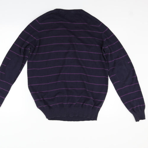 Springfield Womens Blue Striped  Pullover Jumper Size XL