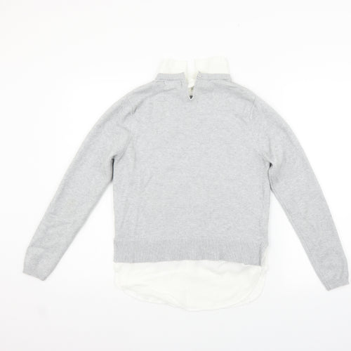 Primark Womens Grey   Pullover Jumper Size XS