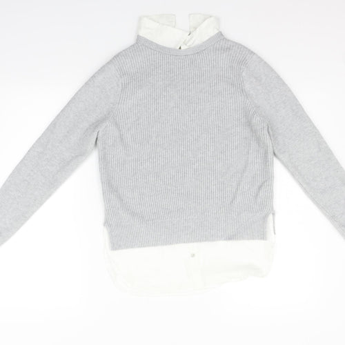 Primark Womens Grey   Pullover Jumper Size XS