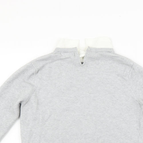 Primark Womens Grey   Pullover Jumper Size XS