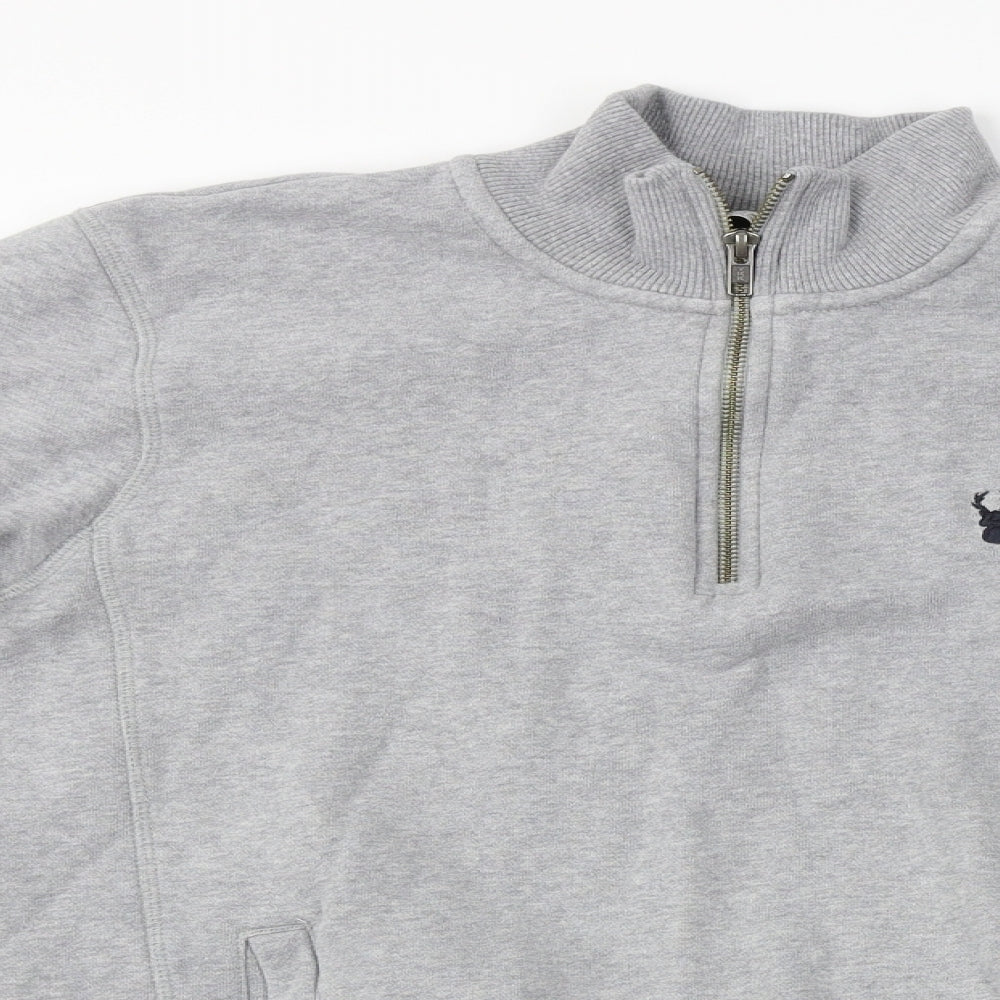NEXT  Mens Grey   Henley Jumper Size S