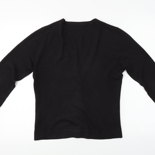 Marks and Spencer  Womens Black   Cardigan Jumper Size 14