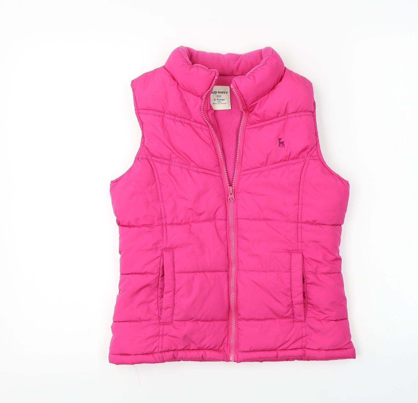 Old Navy  Womens Pink   Gilet Coat Size XL