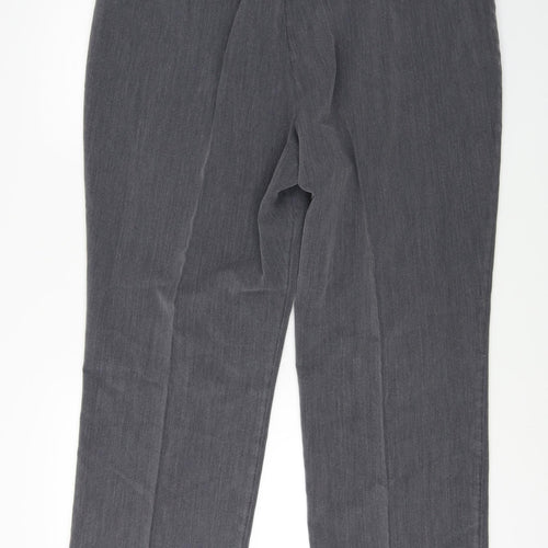 BM  Womens Grey   Trousers  Size 22 L27 in