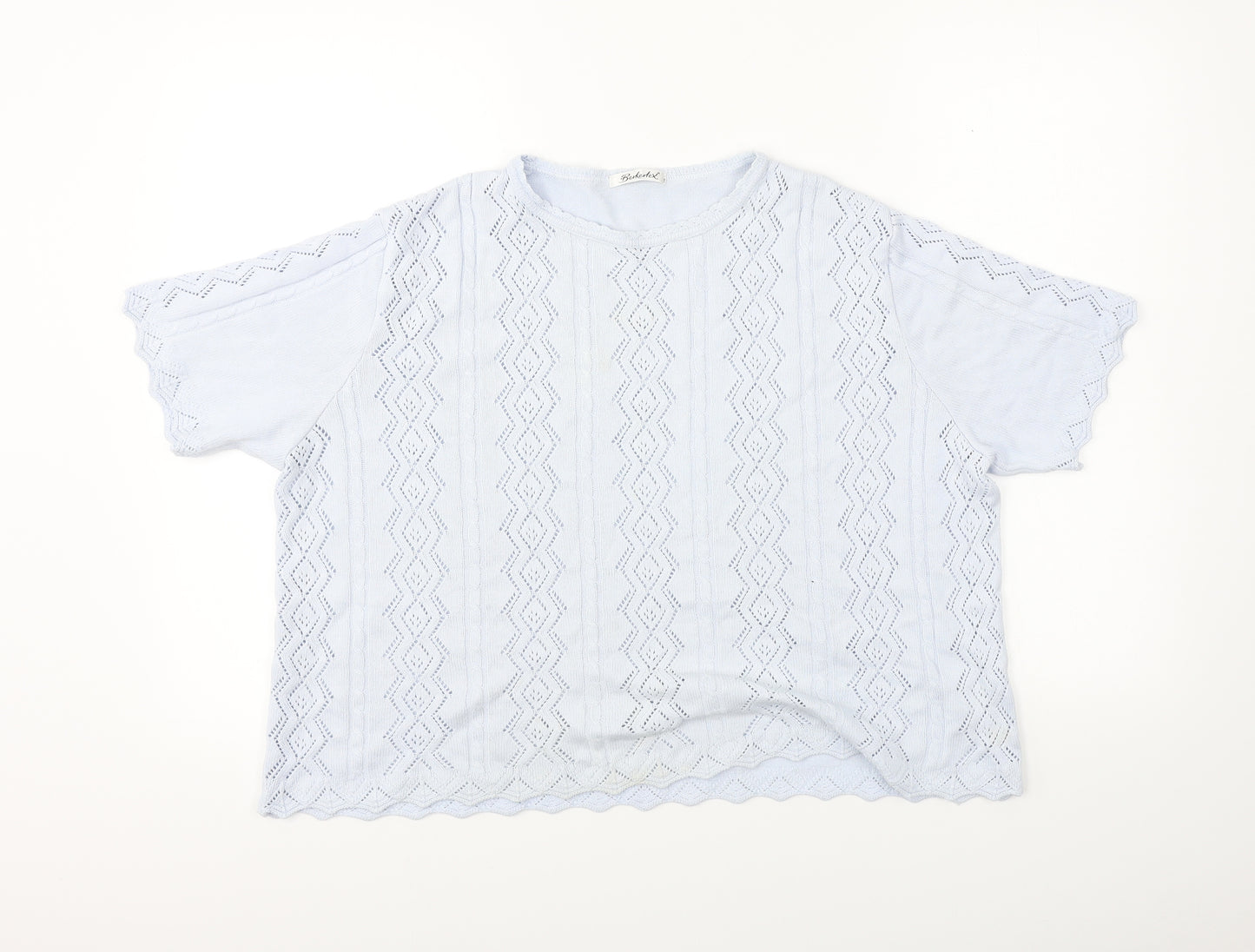 Berkertex  Womens Blue   Basic T-Shirt Size 18