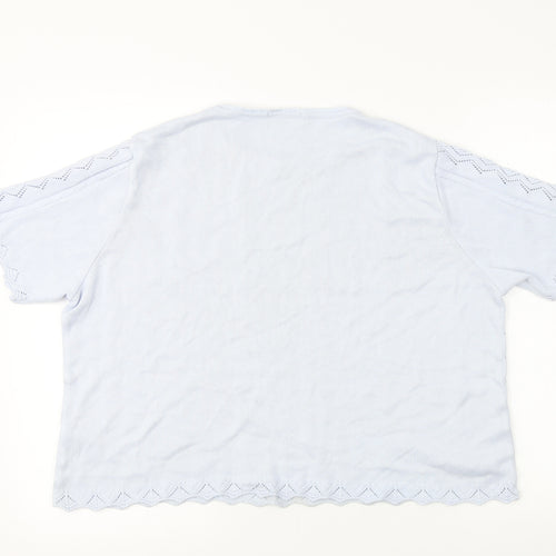 Berkertex  Womens Blue   Basic T-Shirt Size 18