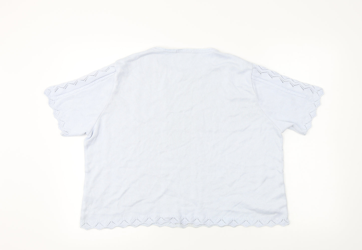 Berkertex  Womens Blue   Basic T-Shirt Size 18