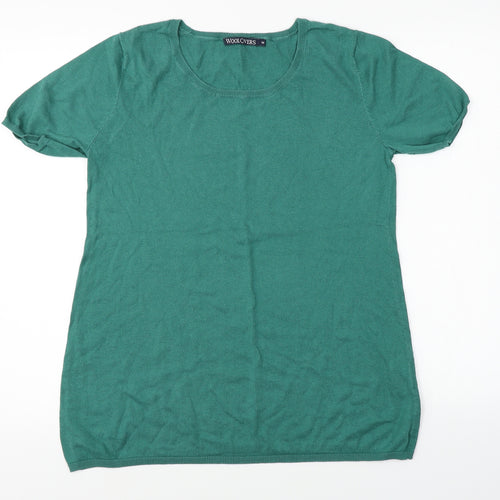 woollovers  Womens Green   Pullover Jumper Size M