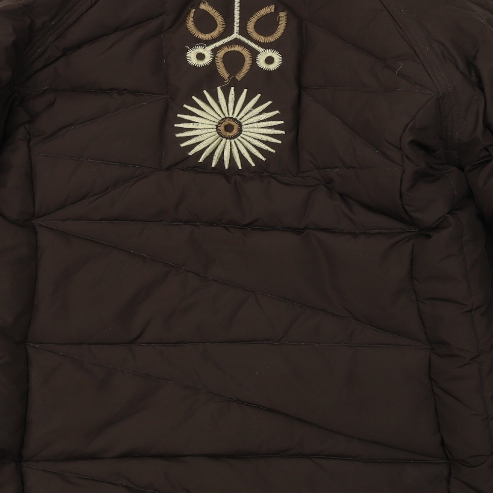 Claire DK  Womens Brown   Jacket Coat Size 12