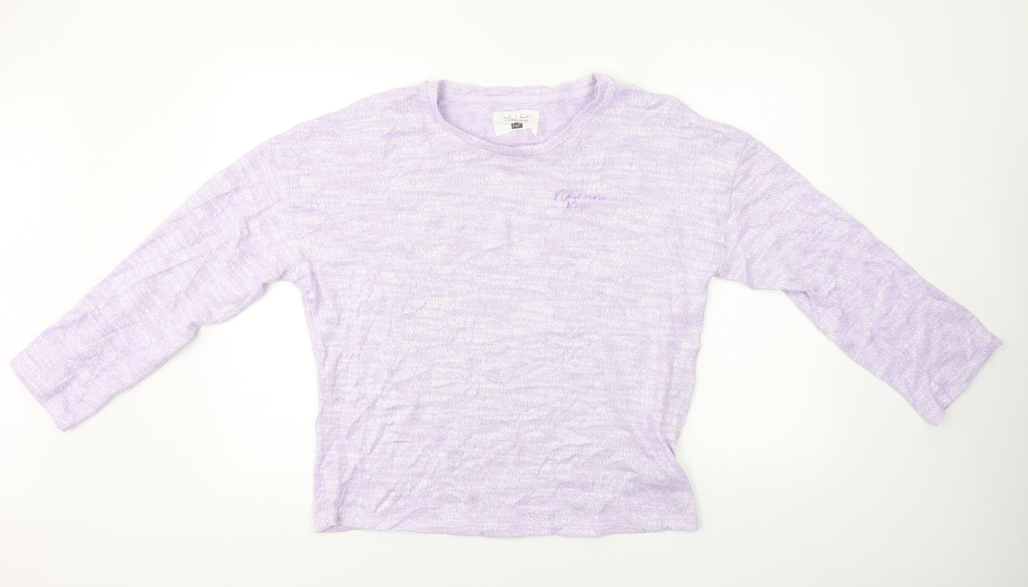 F&F  Womens Purple   Pullover Jumper Size 16