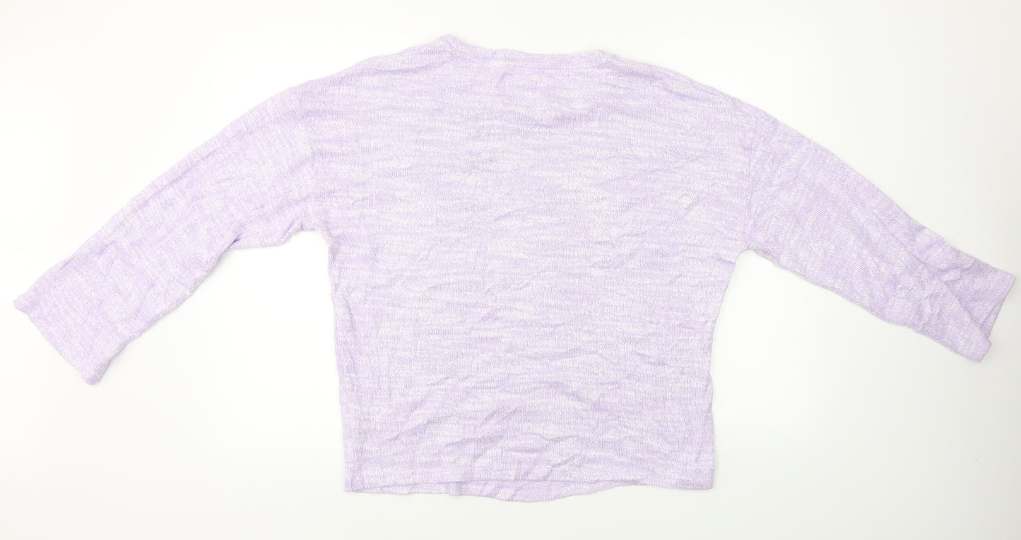 F&F  Womens Purple   Pullover Jumper Size 16