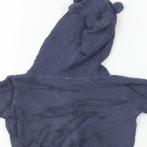 carters  Boys Blue   Cardigan Jumper Size 12-18 Months