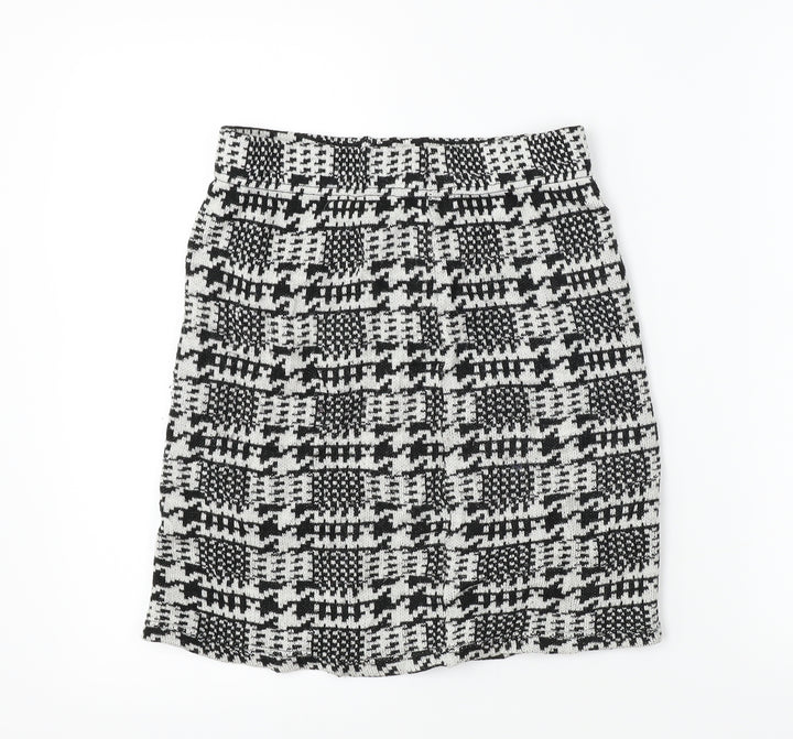 GU Womens White   A-Line Skirt Size L
