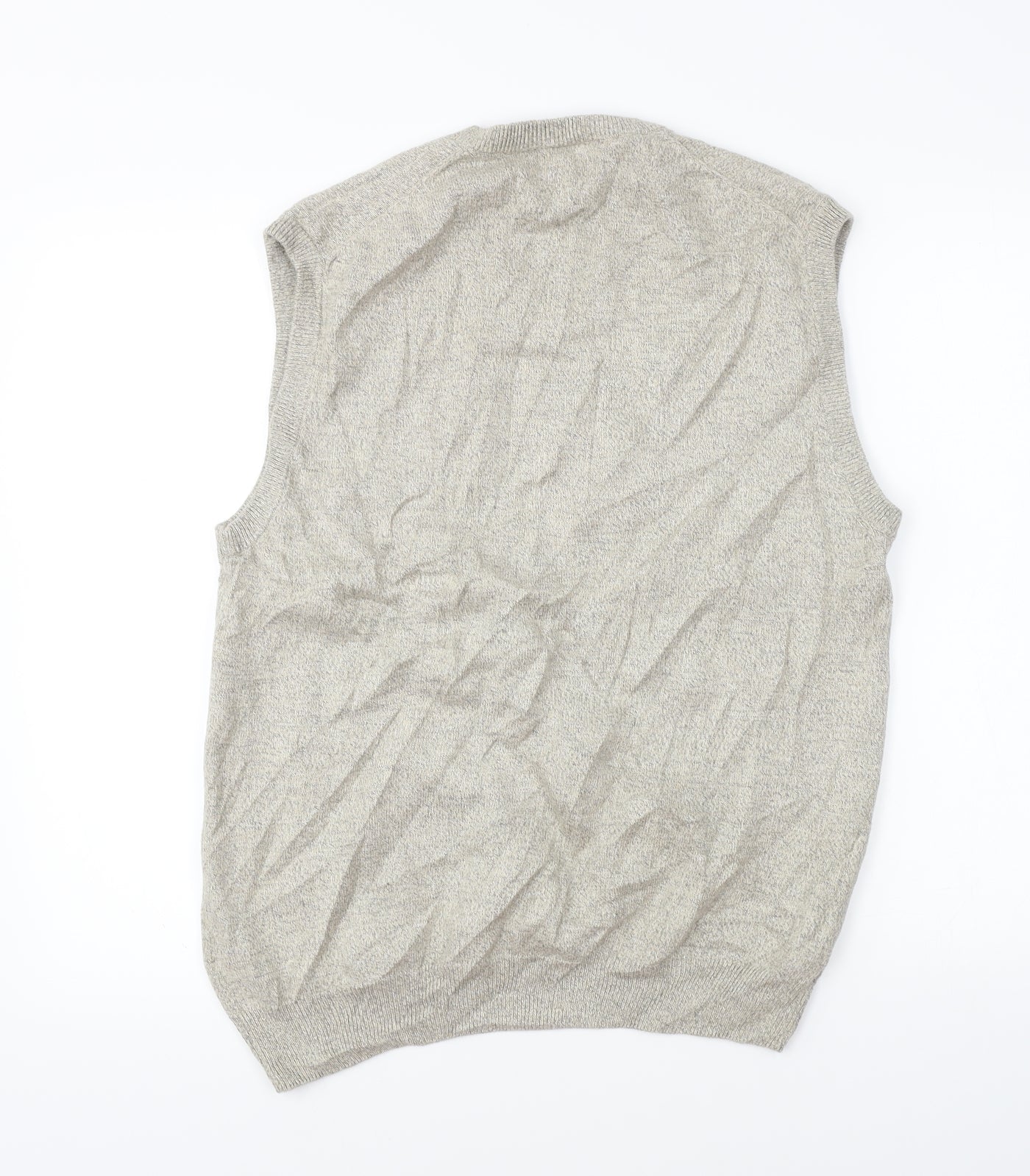 Marks and Spencer  Mens Beige   Vest Jumper Size M